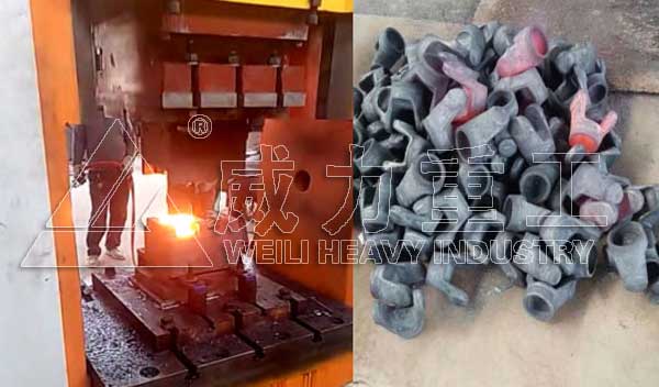 萬向節(jié)軸承座熱壓成型液壓機